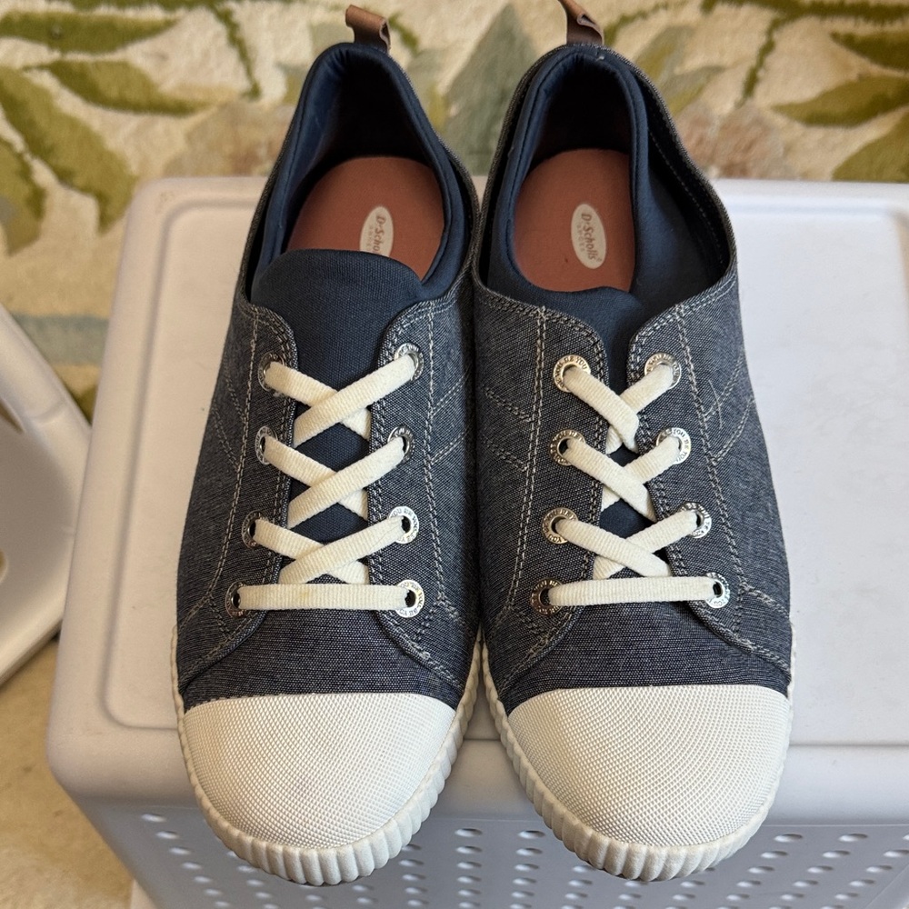 Dr. Scholl's Denim Slip-On Shoes NWOT 262